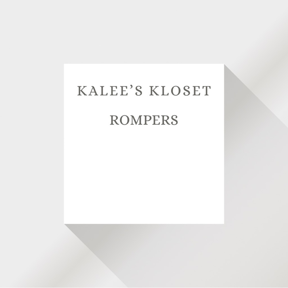 Rompers